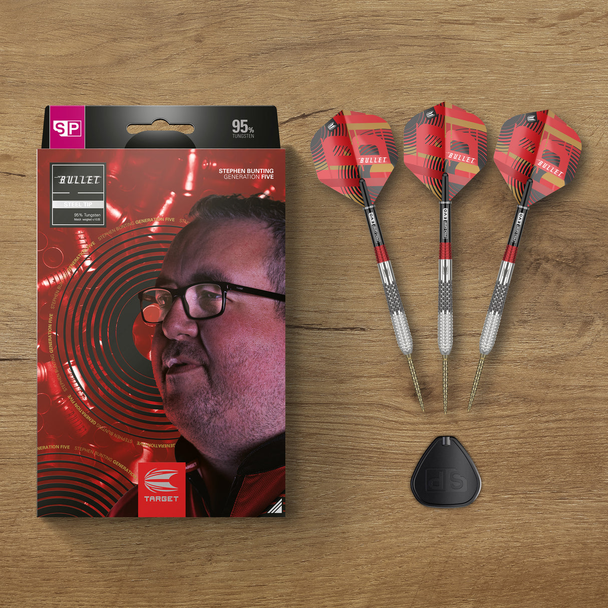 Target Stephen Bunting Darts - Steel Tip - 95% Tungsten - G5