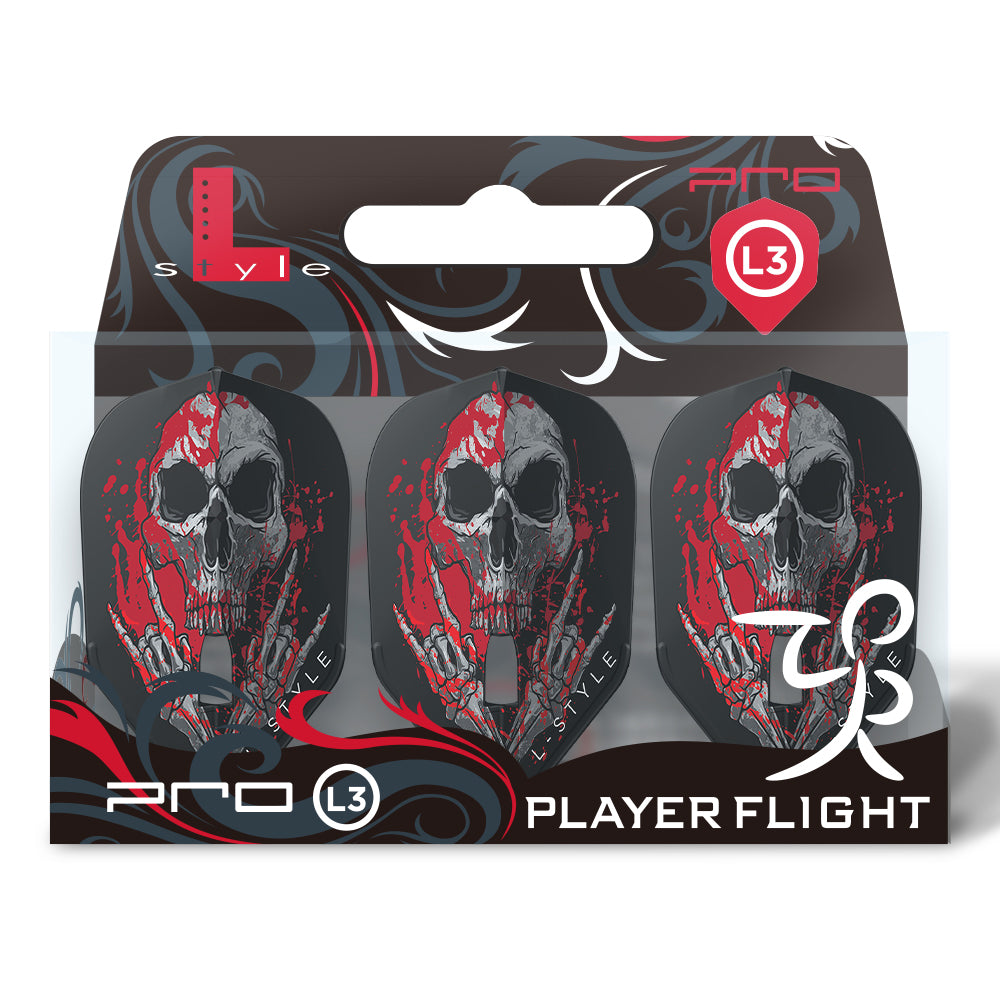 L-style PLAYER FLIGHT 　TI-NT L-Style - L-Flights - Shape - L3Pro - Ryan Searle V3 - Black