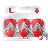 L-Style EZ L-Flights - Integrated Champagne Ring - L1EZ - V Series Type G - Austria - Clear White
