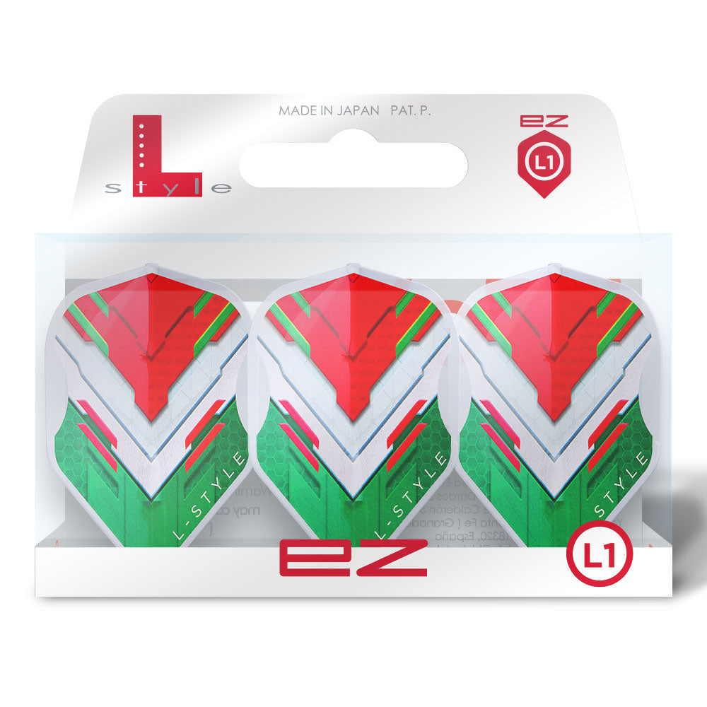 L-Style EZ L-Flights - Integrated Champagne Ring - L1EZ - V Series Type I - Hungary - Clear White