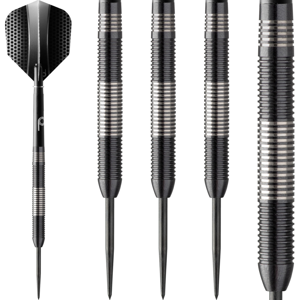 Performance Darts - Silver Blaze - Steel Tip - Black & Silver