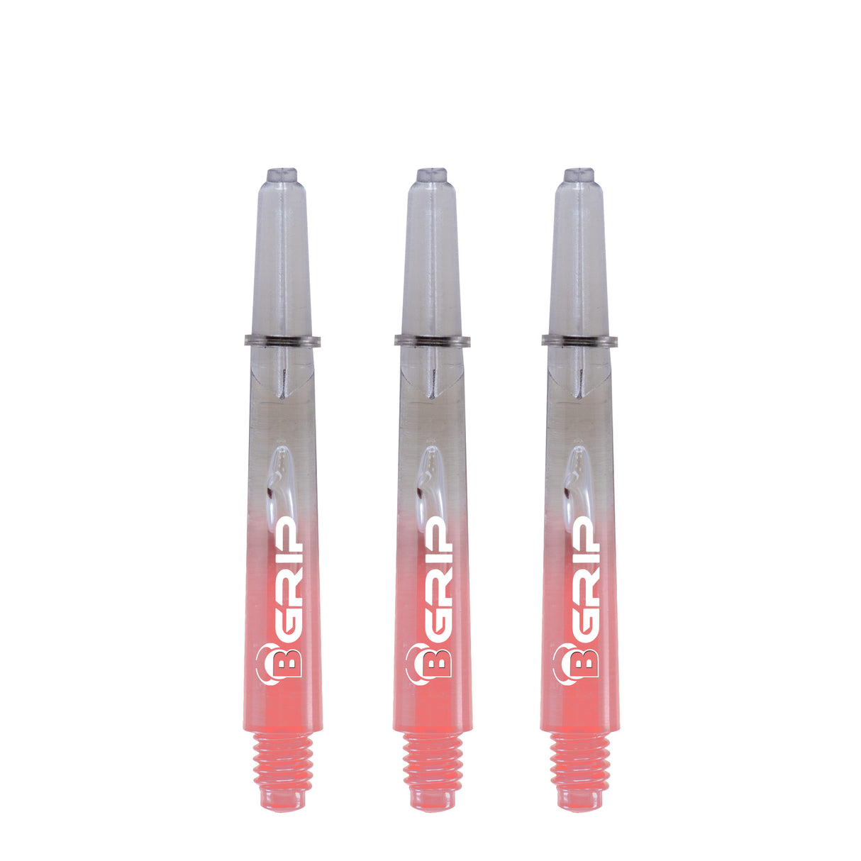 *BULL'S B-Grip TT Shaft - Polycarbonate - Clear & Pink