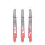 *BULL'S B-Grip TT Shaft - Polycarbonate - Clear & Pink