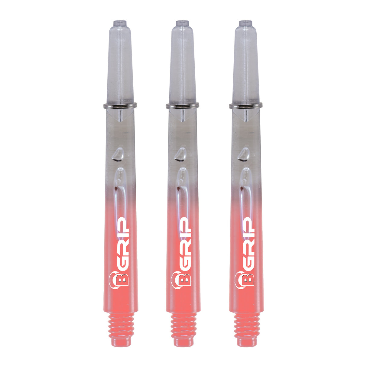 *BULL'S B-Grip TT Shaft - Polycarbonate - Clear & Pink