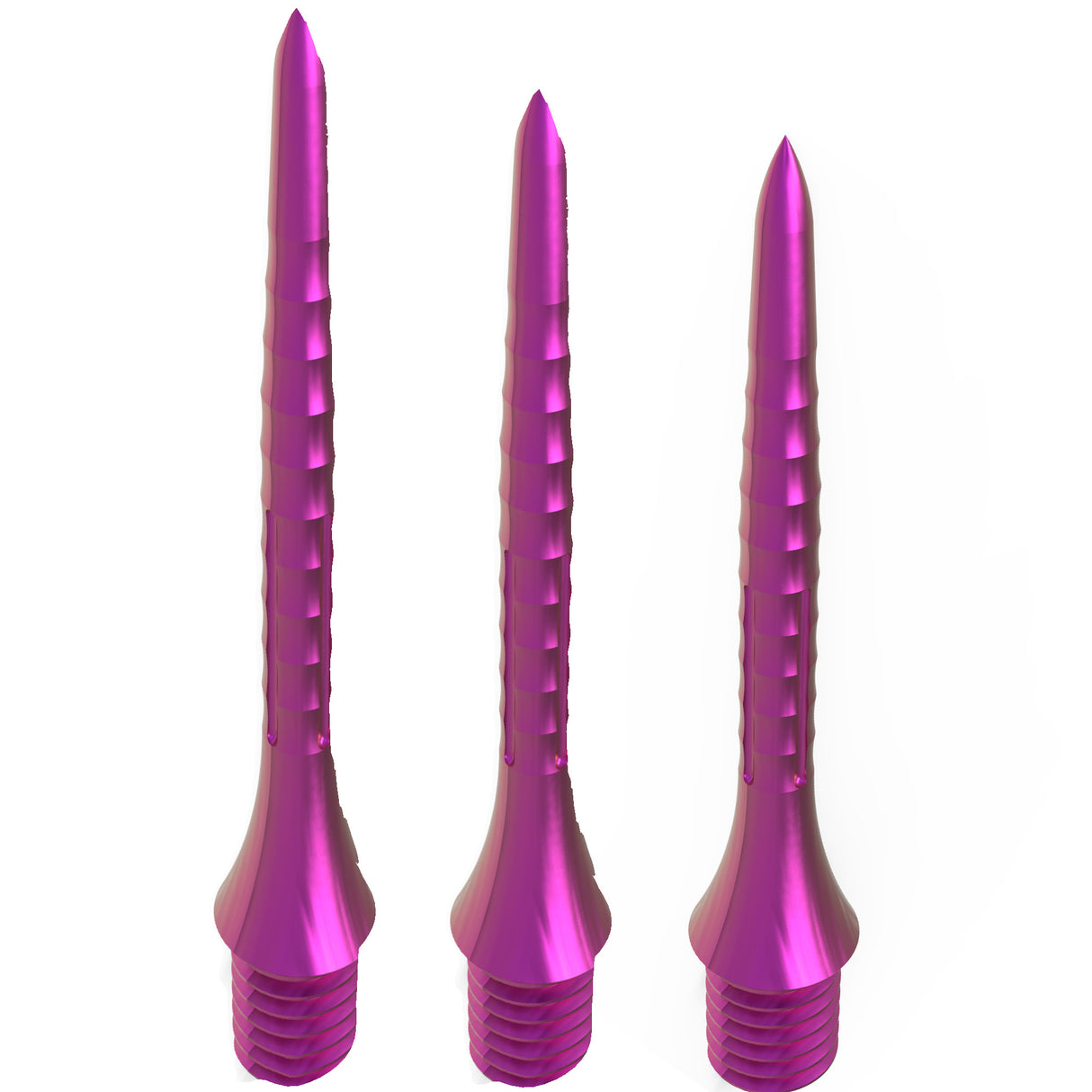 *Caliburn Bamboo Conversion Points - Screw In - Soft Tip to Steel Tip - Pink