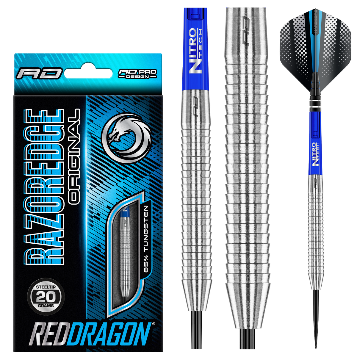 Red Dragon Razoredge Darts - Steel Tip - 85% Tungsten - Original