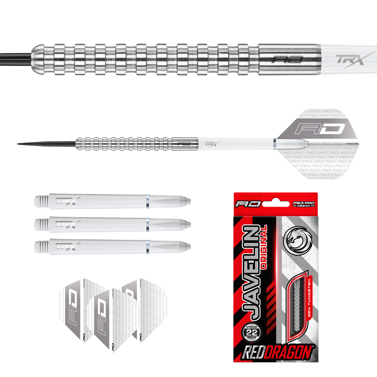 Red Dragon Javelin Darts - Steel Tip - 85% Tungsten