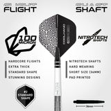 Red Dragon Luke Humphries Darts - Steel Tip - 90% Tungsten - TX1