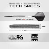 Red Dragon Luke Humphries Darts - Steel Tip - 90% Tungsten - TX1