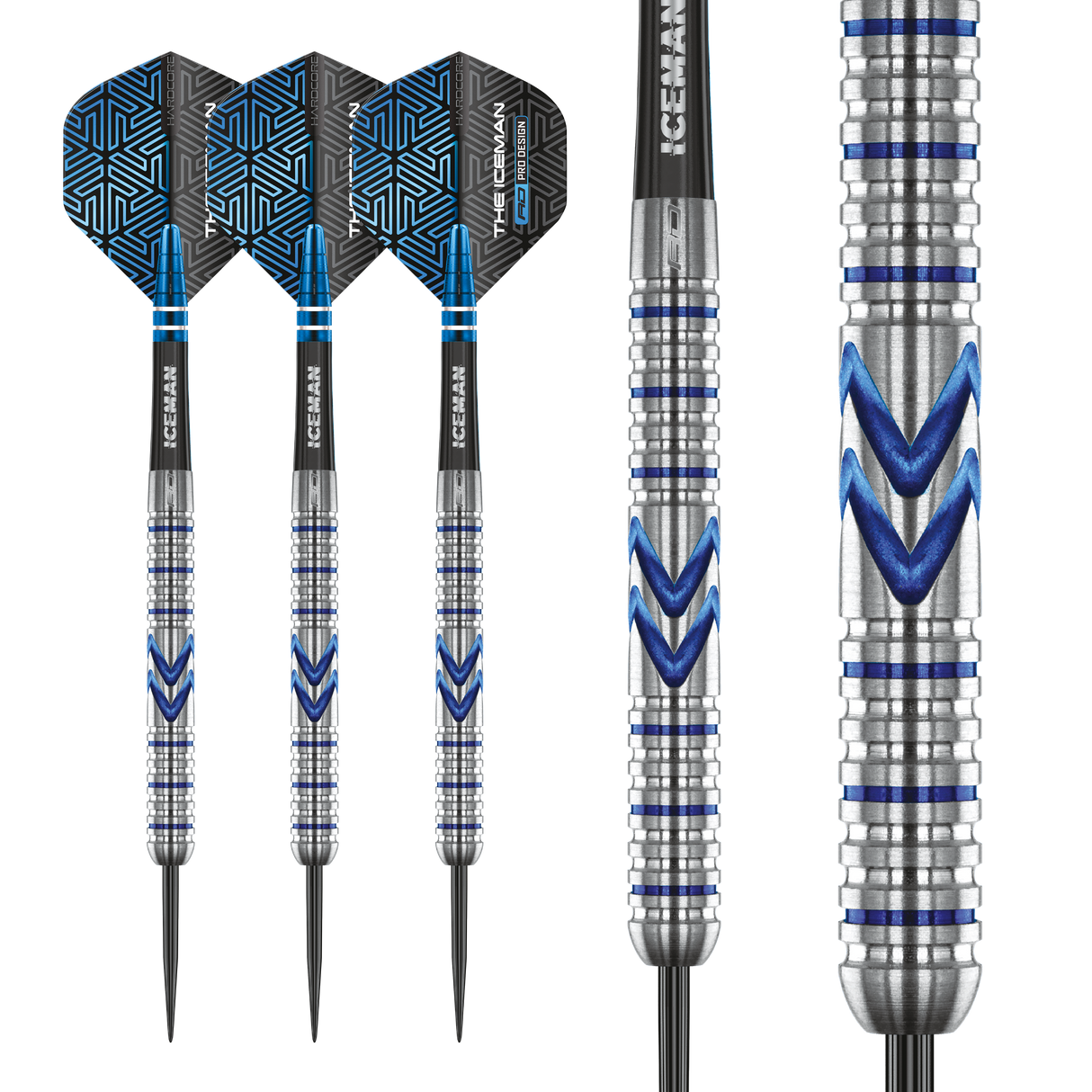 Red Dragon Gerwyn Price Darts - Steel Tip - 90% Tungsten - Midnight