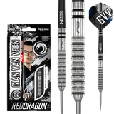 Red Dragon Gian van Veen Darts - Steel Tip - 90% Tungsten - Diamond