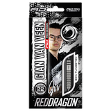 Red Dragon Gian van Veen Darts - Steel Tip - 90% Tungsten - Diamond