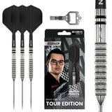 Red Dragon Gian van Veen Switch Darts - Steel Tip - 90% Tungsten - Diamond
