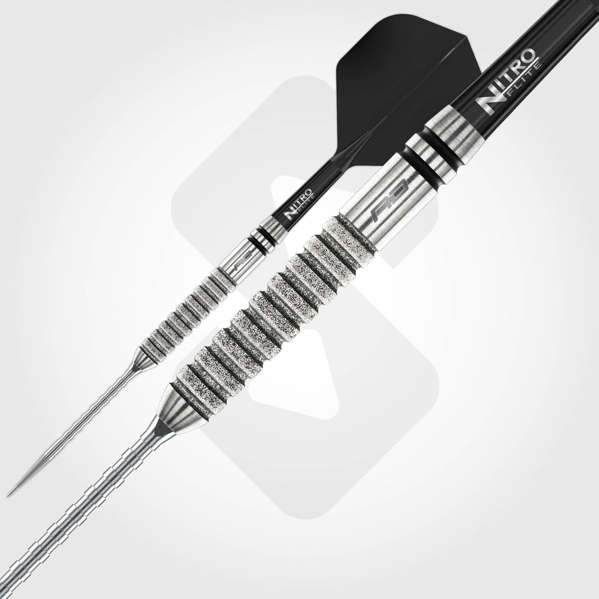 Red Dragon Gian van Veen Switch Darts - Steel Tip - 90% Tungsten - Diamond