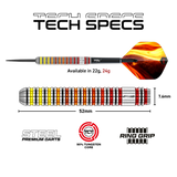 Red Dragon Furnace Darts - Steel Tip - 90% Tungsten