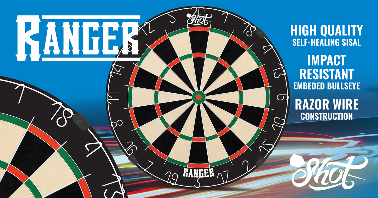 Shot Ranger Dartboard - Professional