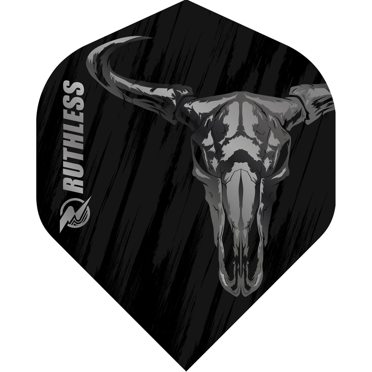 *Ruthless Dart Flights - 100 Micron - Std - No2 - Skull