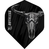 *Ruthless Dart Flights - 100 Micron - Std - No2 - Skull