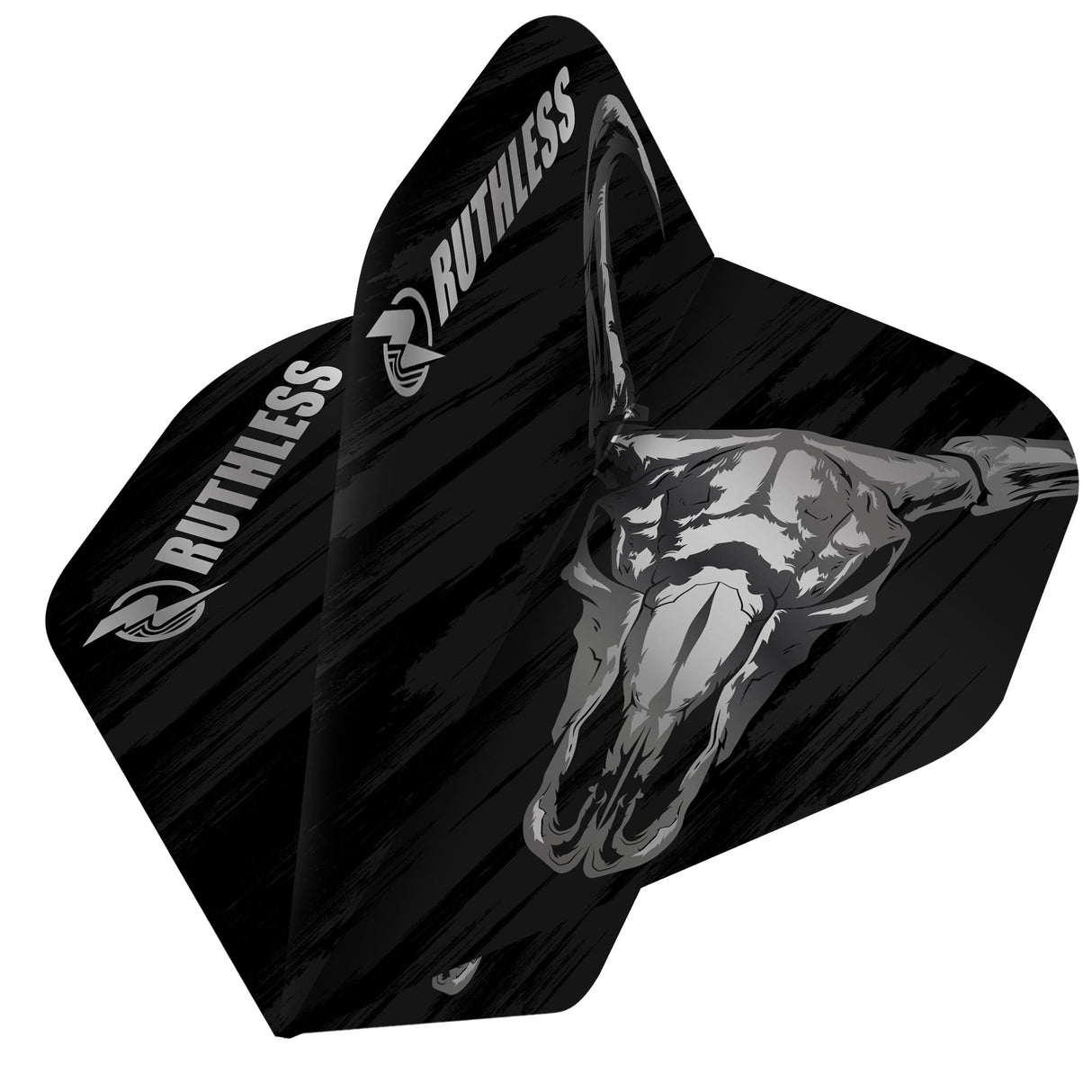*Ruthless Dart Flights - 100 Micron - Std - No2 - Skull