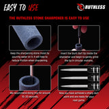Ruthless Dart Sharpener - Round Stone - Value Pack - 2 Pieces