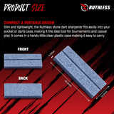 Ruthless Dart Sharpener - Flat V Groove - Value Pack - 4 Pieces