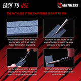 Ruthless Dart Sharpener - Flat V Groove - Value Pack - 4 Pieces