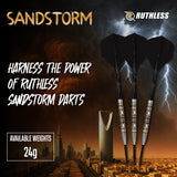 Ruthless Sandstorm Darts - Steel Tip - 90% Tungsten