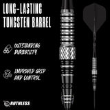 Ruthless Thunderstorm Darts - Steel Tip - 90% Tungsten