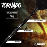 Ruthless Tornado Darts - Steel Tip - 90% Tungsten