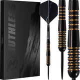 *Ruthless Black Wolf Darts - Steel Tip Tungsten - Gold Ring