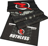 Ruthless Cobra Dart Mat - Carpet Mat - 290 cm x 60cm - Black & Grey