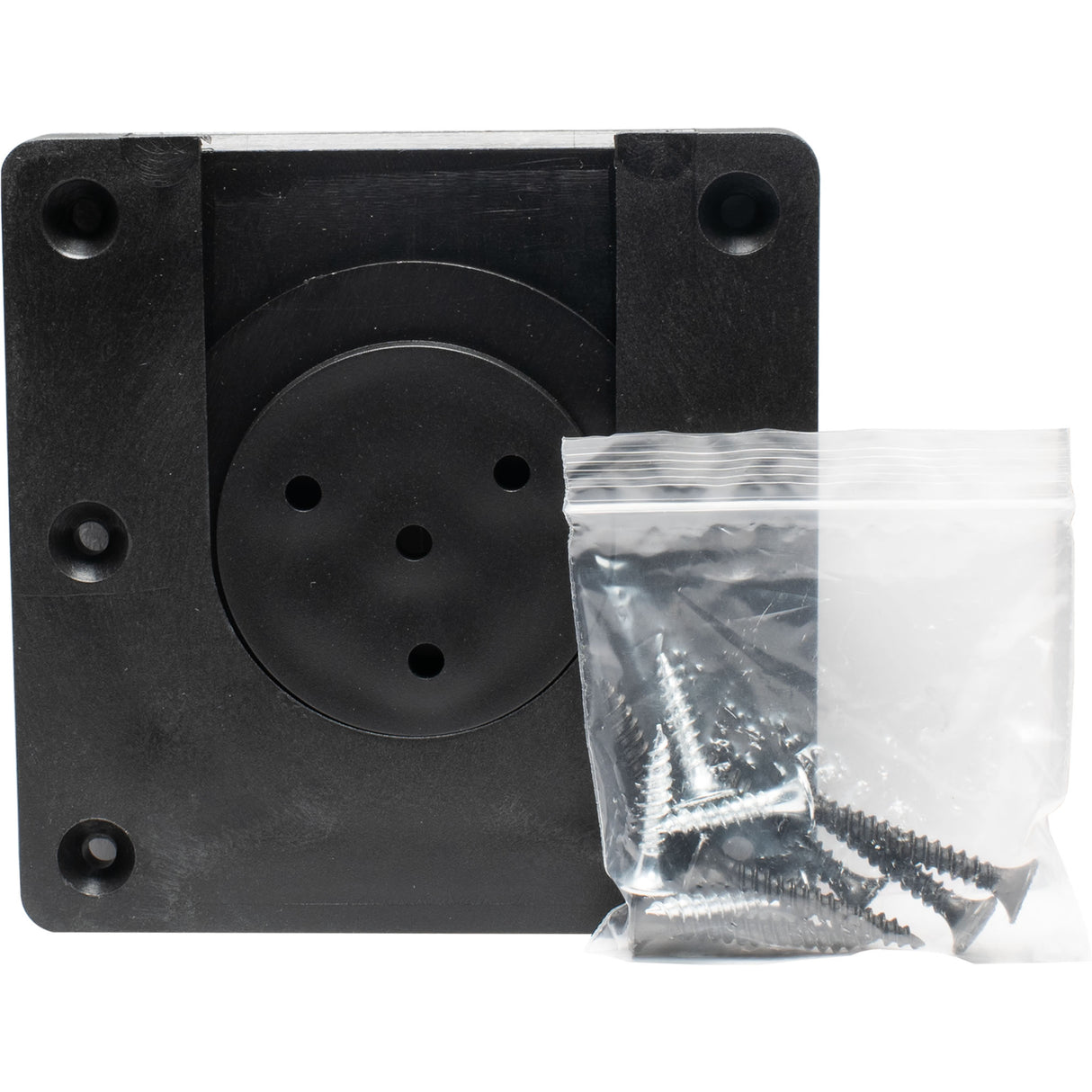 Ruthless Dartboard Bracket - Easy Rotate - Wall Mounting - includes Fixings - Black