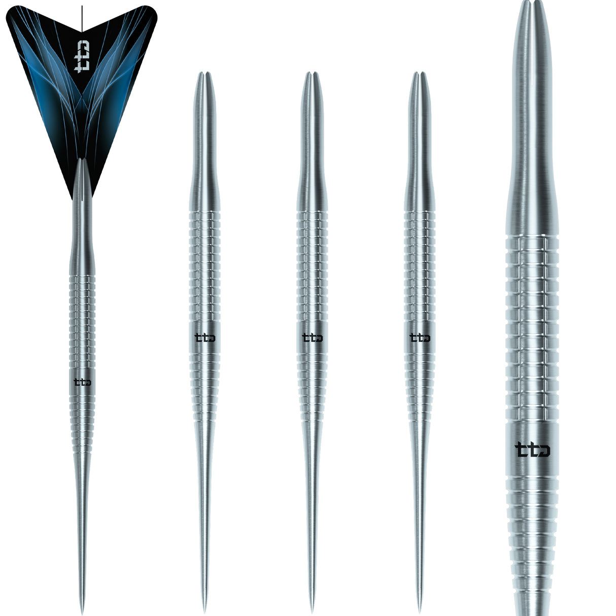 Caliburn TTD Darts - Complete Titanium Dart - T3 - Silver