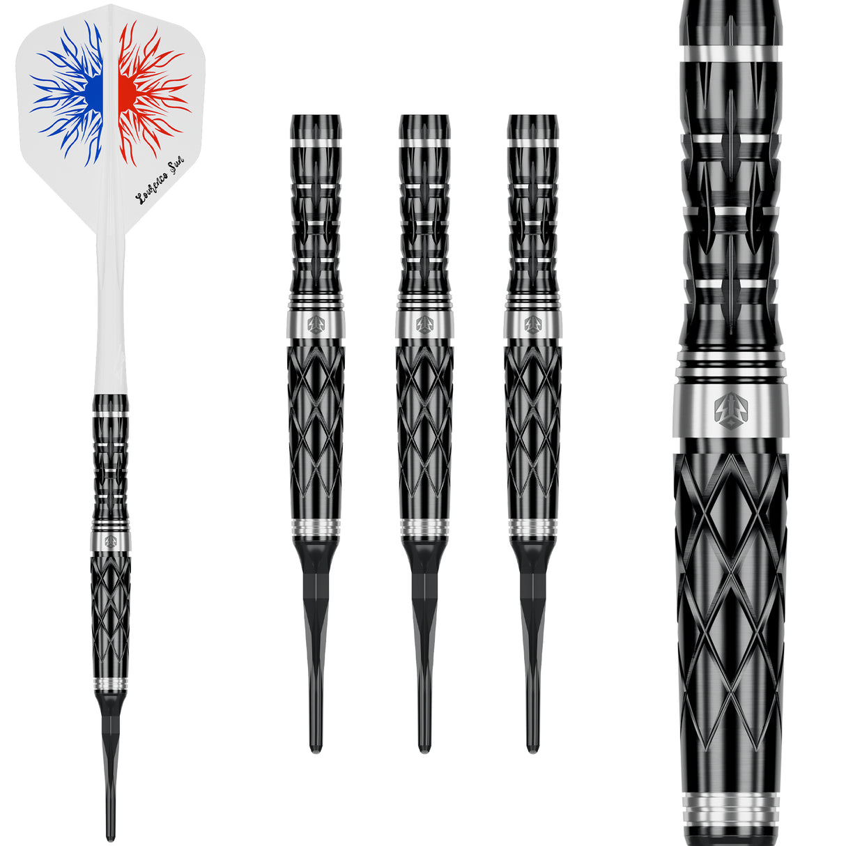 Caliburn Players Darts - Soft Tip - 90% Tungsten - Lourenco