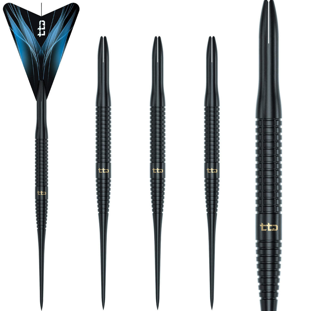 Caliburn TTD Darts - Complete Titanium Dart - T3 - Black