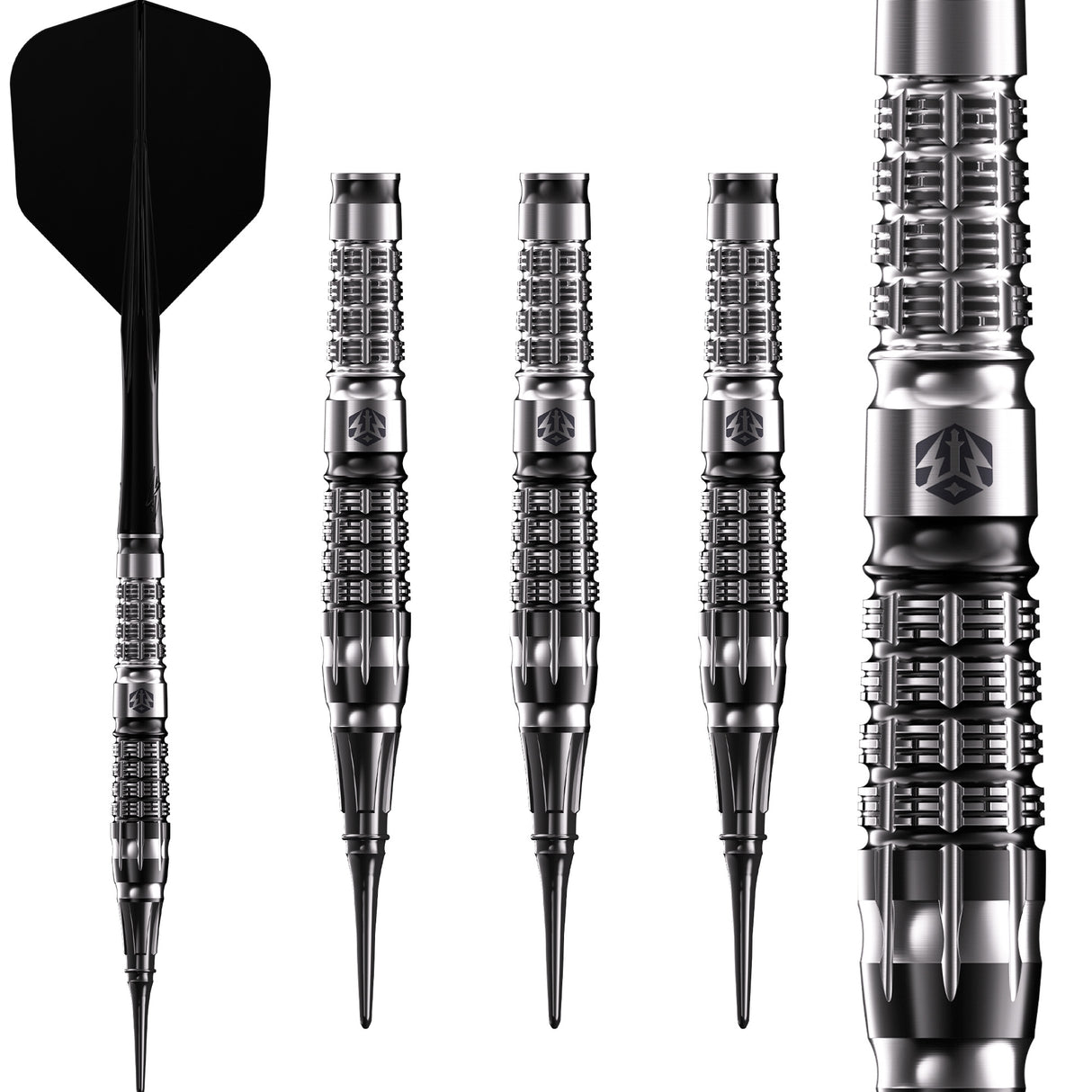 Caliburn Sword Darts - Soft Tip - 95% Tungsten - S5 - 20g
