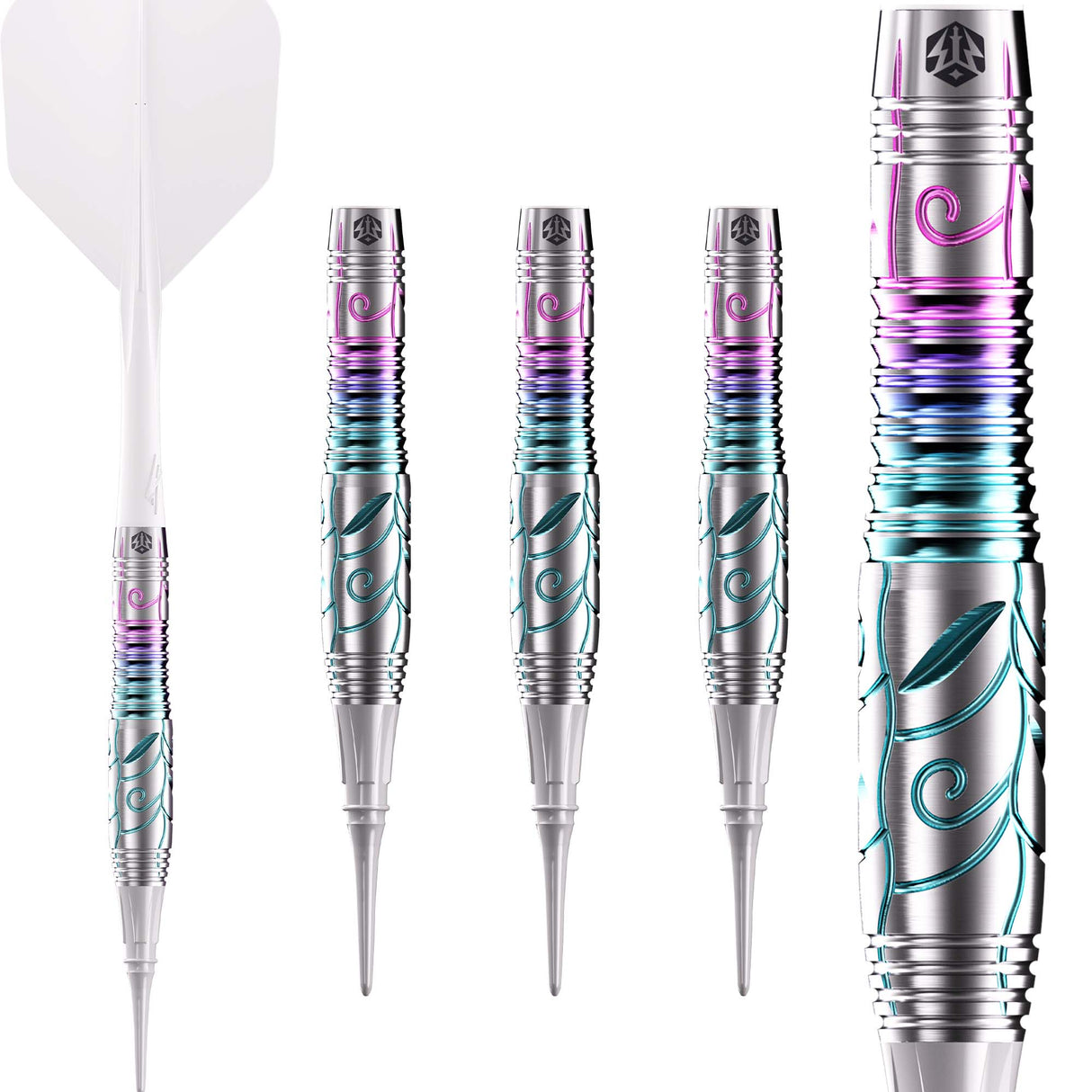 Caliburn Players Darts - Soft Tip - 90% Tungsten - Aetherroot