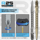 Mission R2.5 Rapid Dart Points - Steel Tip - SC1