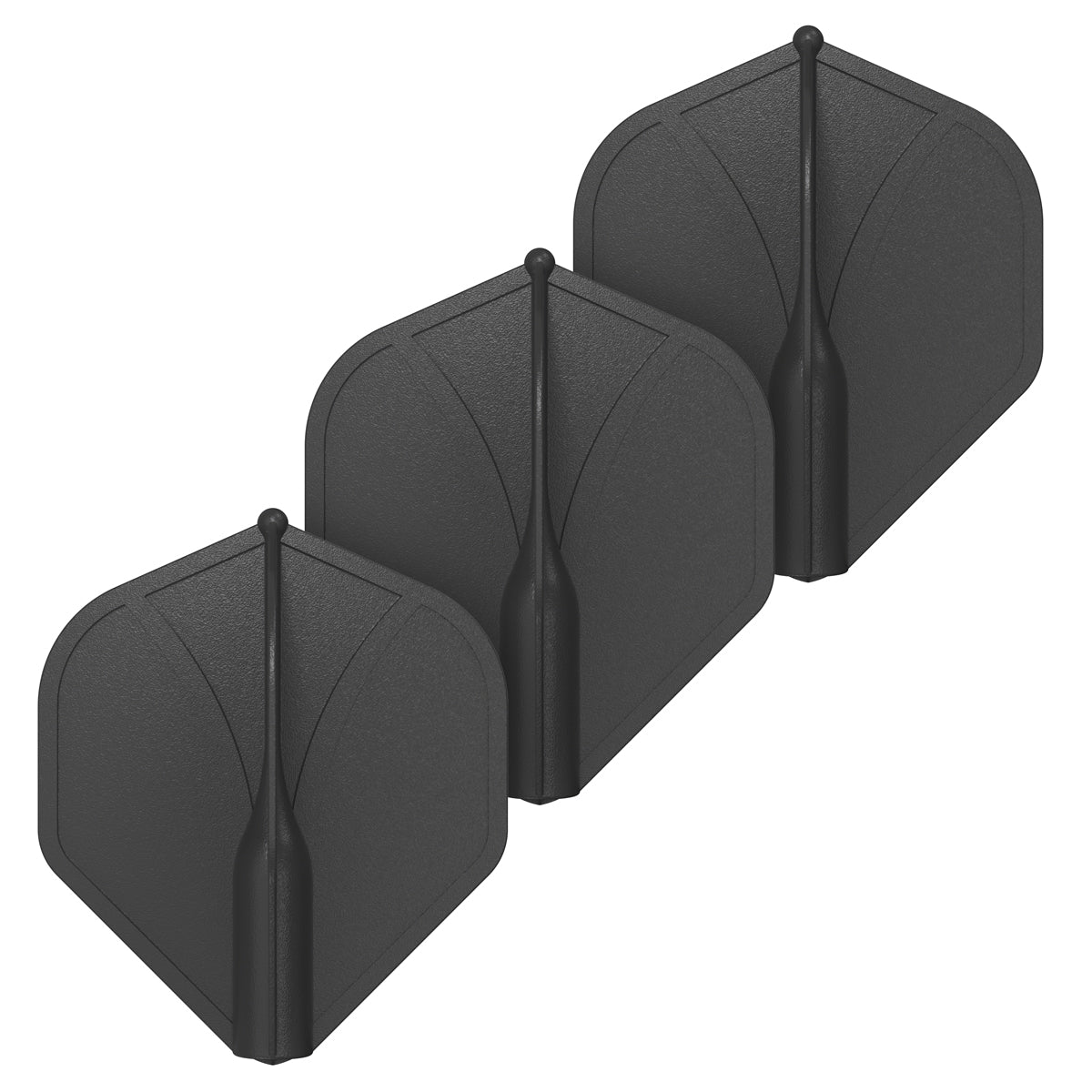 Shot Airfoil Dart Flights - Moulded Flight - Standard