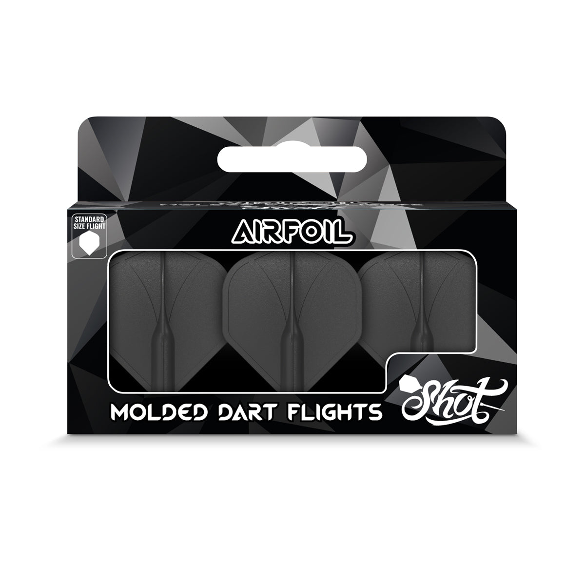 Shot Airfoil Dart Flights - Moulded Flight - Standard