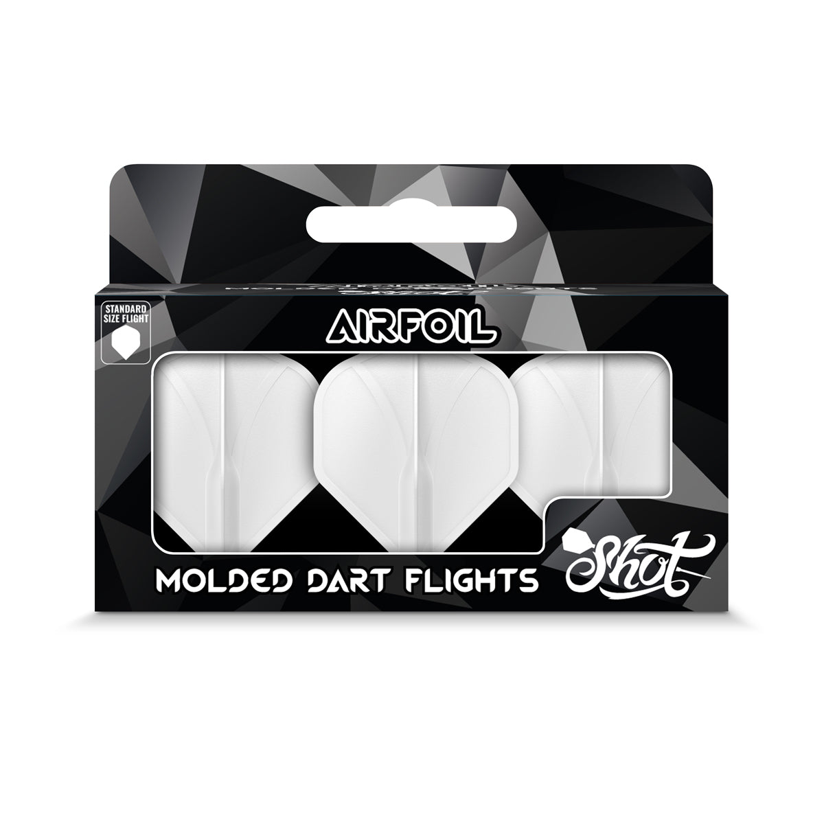 Shot Airfoil Dart Flights - Moulded Flight - Standard
