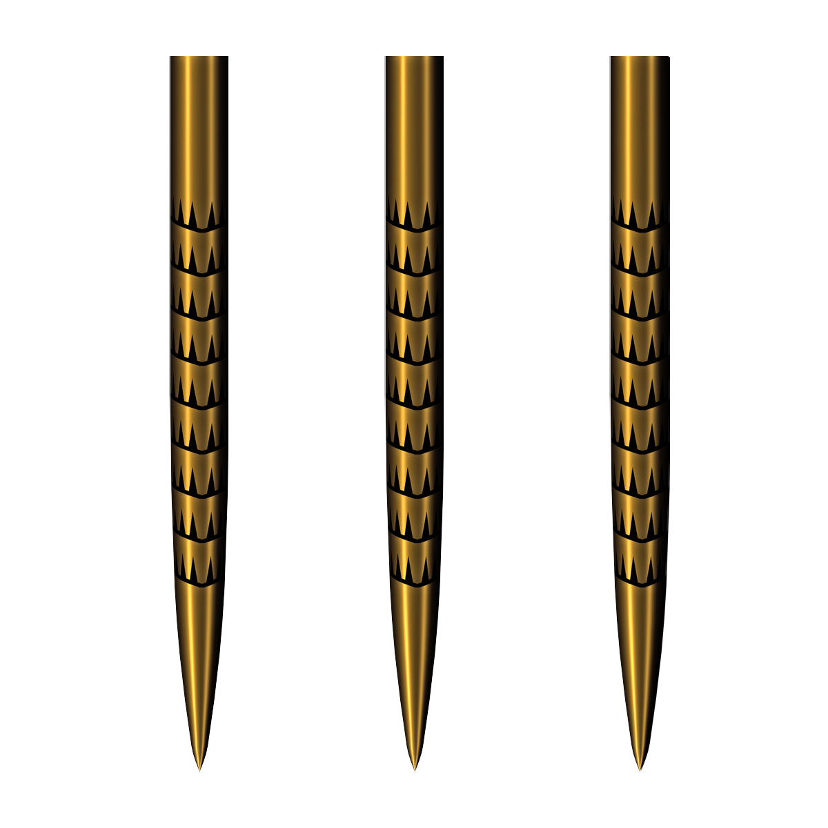 Shot Badlands Tracks Dart Points - Steel Tip - Gold Ti