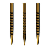 Shot Badlands Tracks Dart Points - Steel Tip - Gold Ti