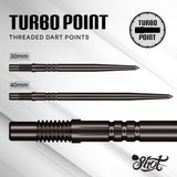 Shot Turbo Dart Points - Steel Tip