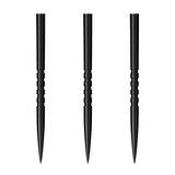 Shot Grip Dart Points - Steel Tip - 5 Ring - Black