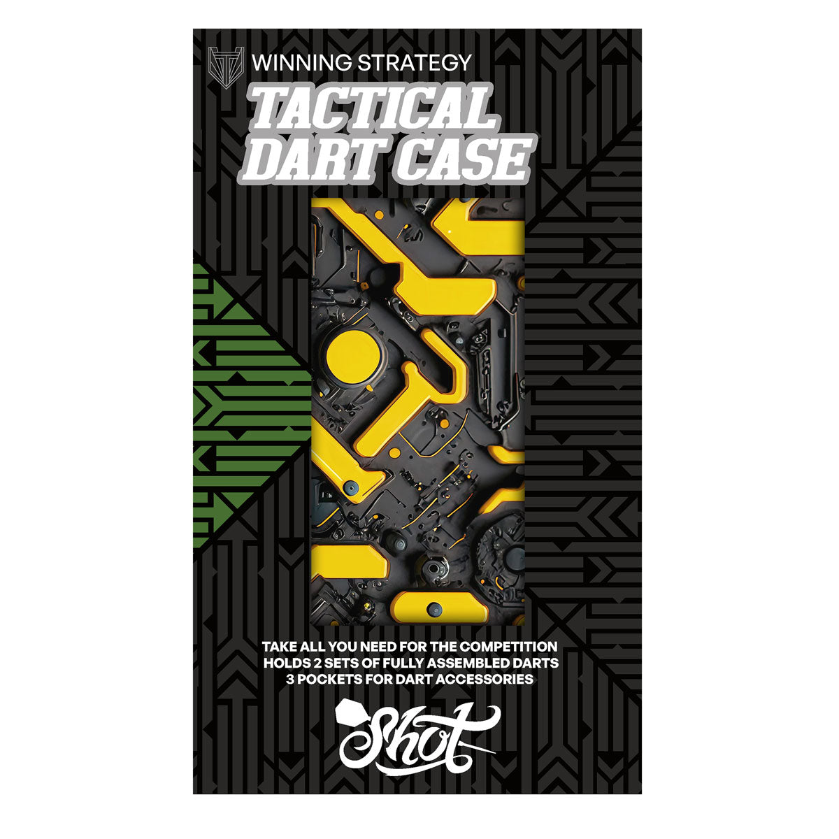 Shot Tactical Darts Case - Strong EVA Material - AI Mecha
