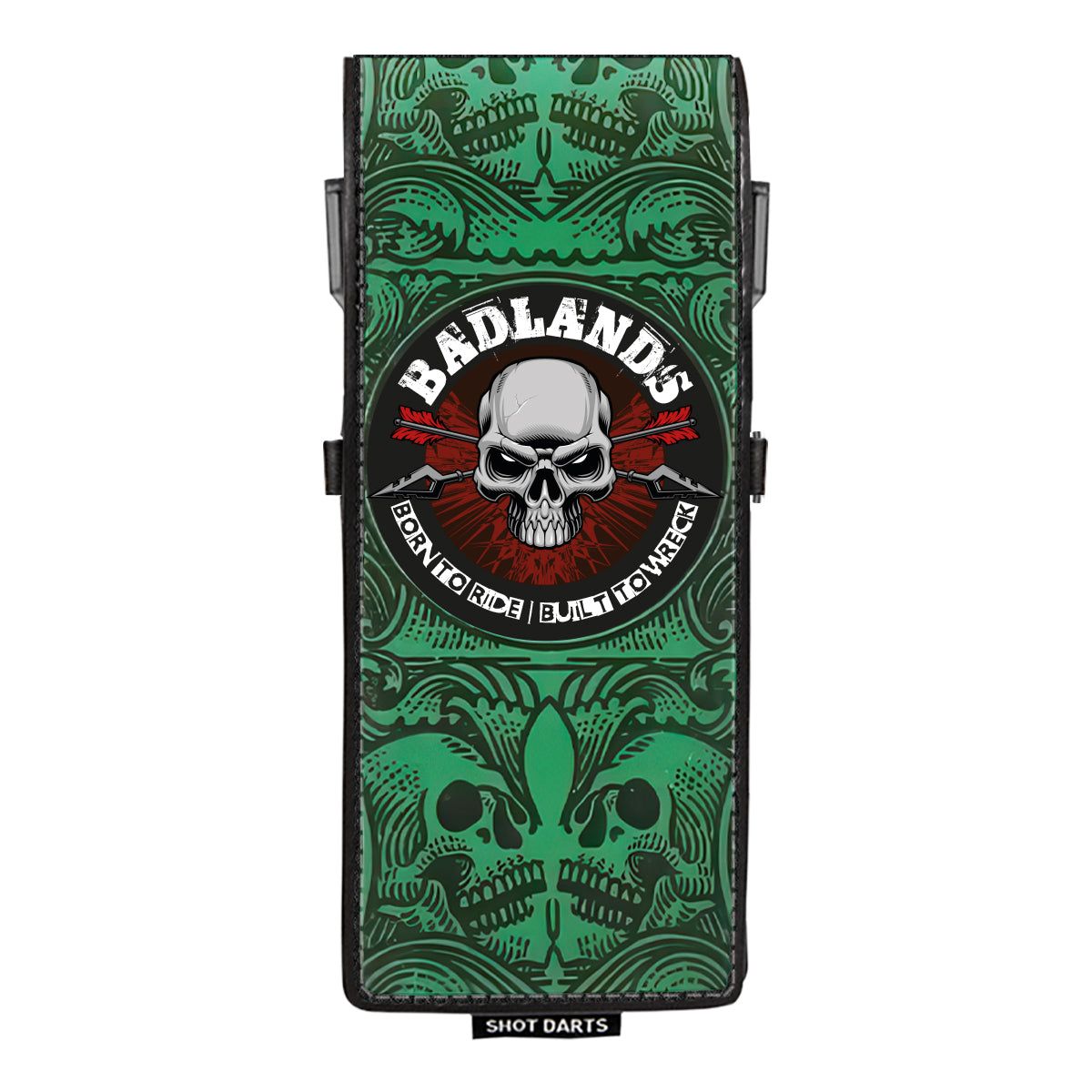 Shot Inked Dart Case - Strong EVA Wallet - Badlands