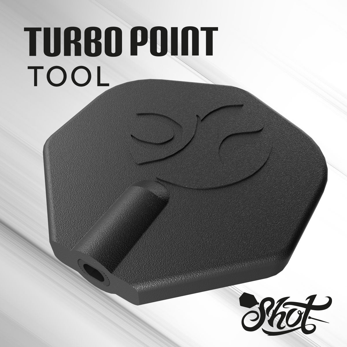 Shot Turbo Dart Point Tool - Black