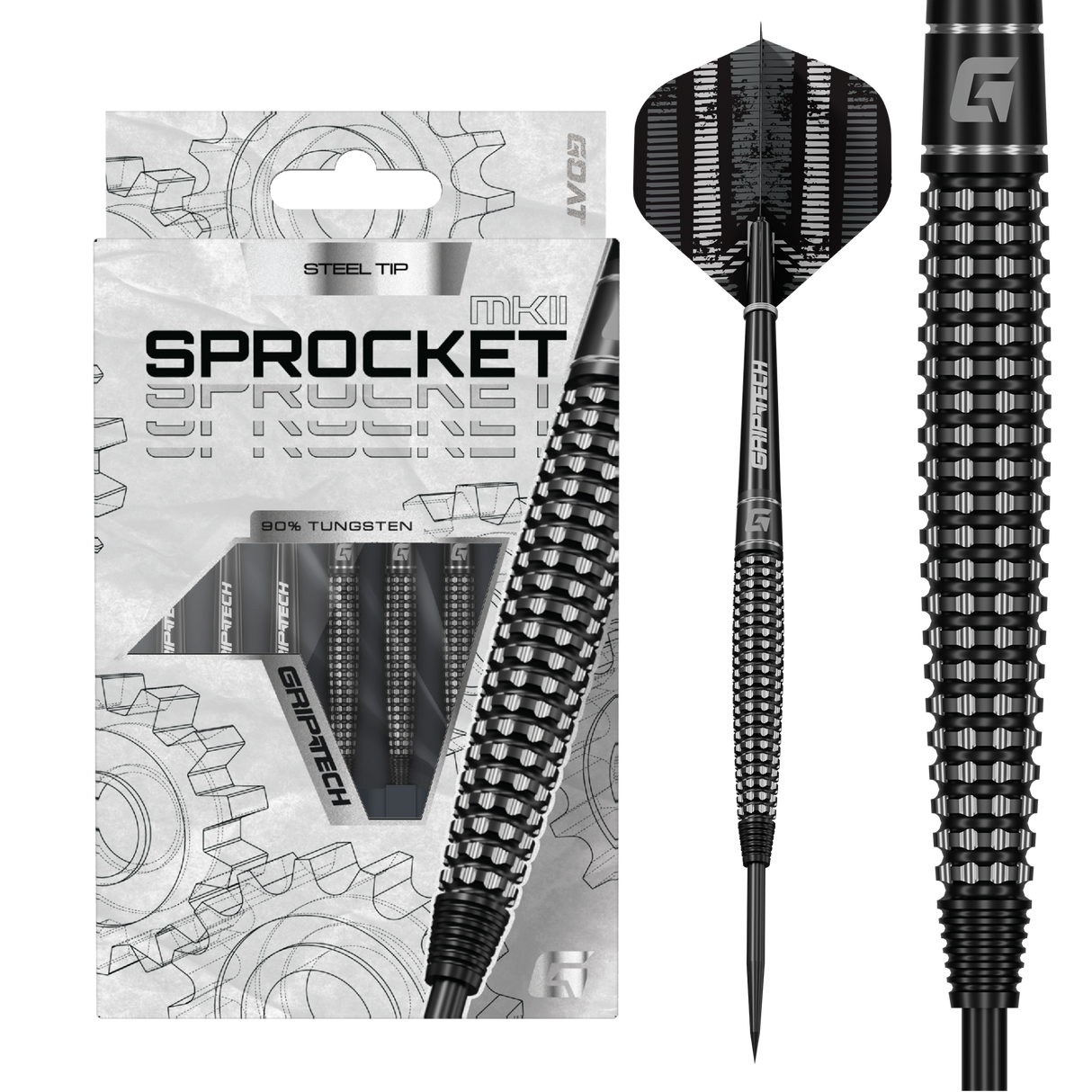 Goat Sprocket MkII Darts - Steel Tip - 90% Tungsten