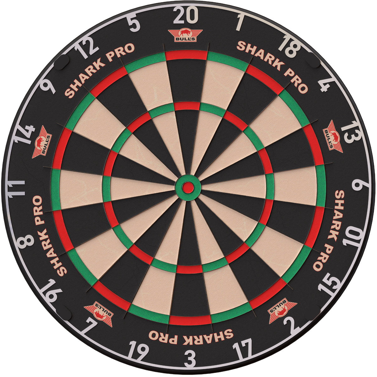 Bulls Shark Pro Dartboard - Advanced Competition Bristle Board